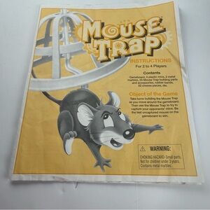 Mouse Trap 1994 Milton Bradley Instruction Manual ONLY Replacement English